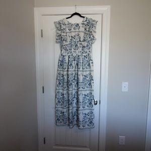 NWT Boutique Block Print Dress